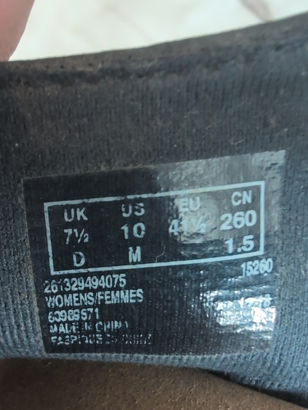 Clarks Collection Peep Toe Wedge Sandles Women's size 10 Navy Blue - Picture 7 of 8